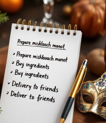 On s’organise pour Pourim !