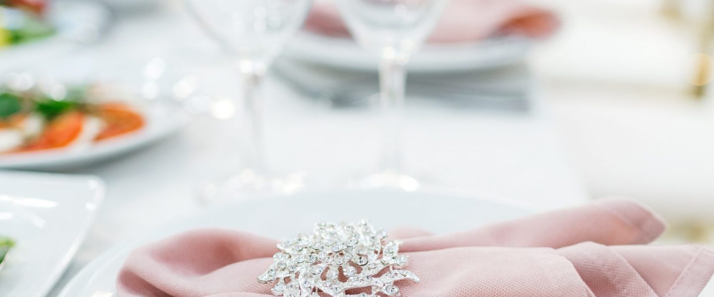 Beautiful table decor for guests