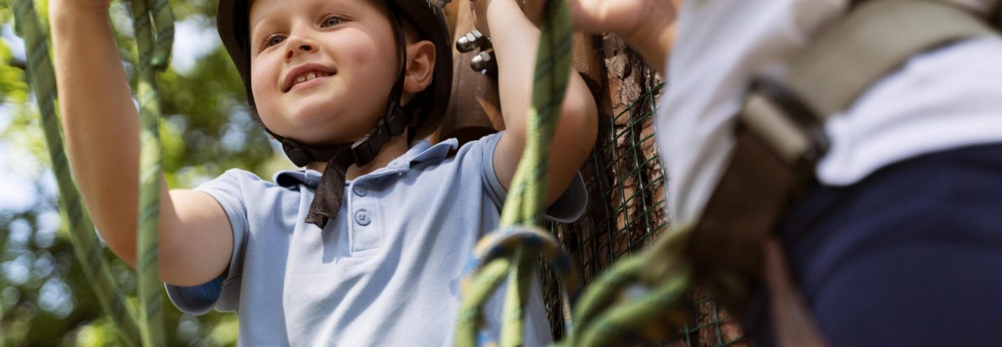 courageous-kids-having-fun-adventure-park