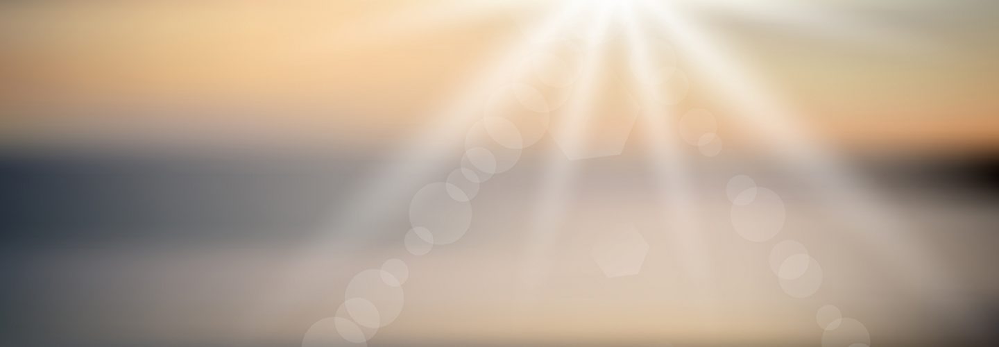 Abstract beach background with sun rays